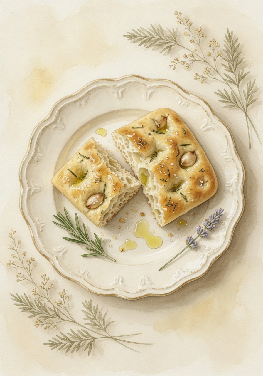 Rosemary focaccia