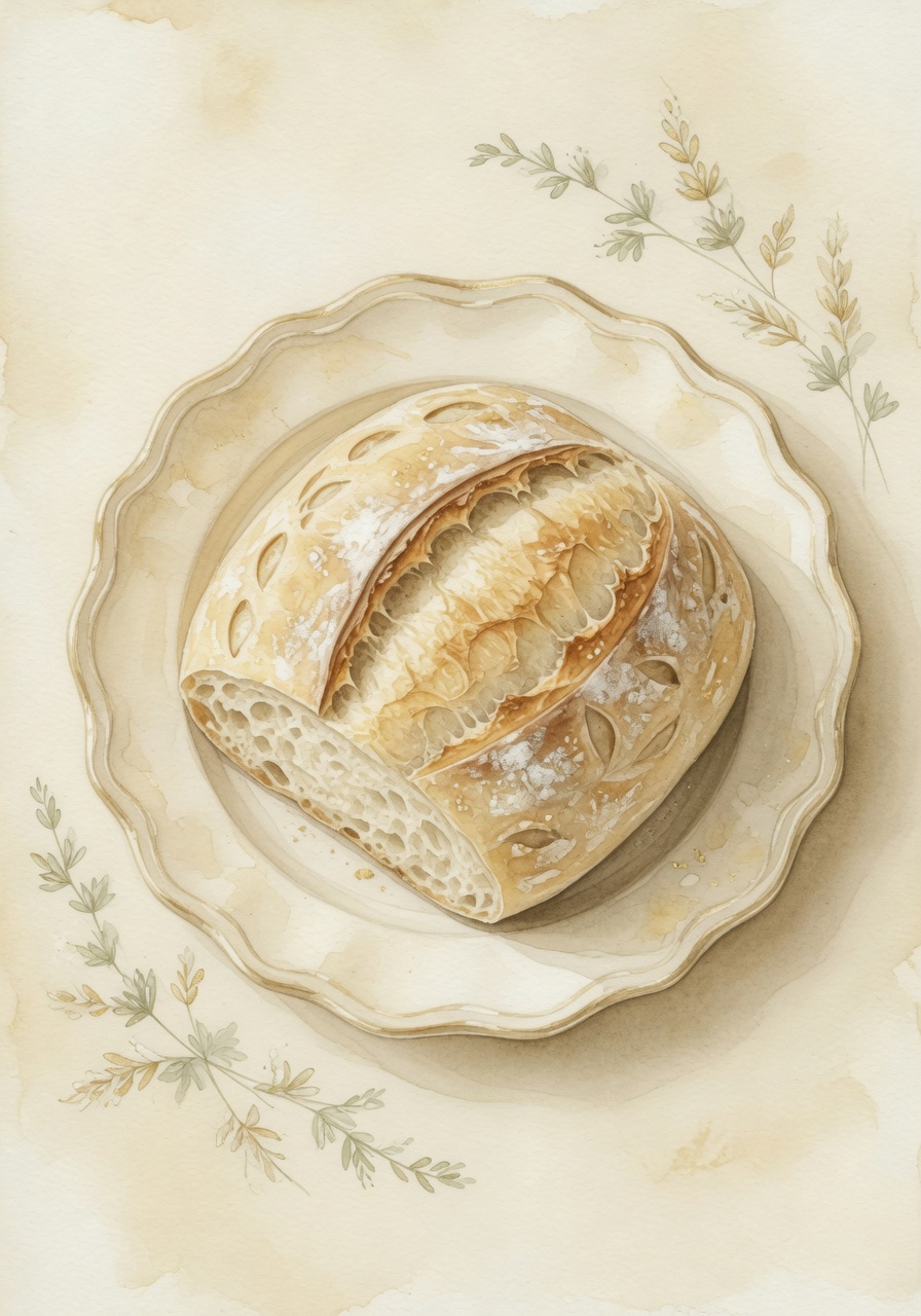 Basic sourdough loaf