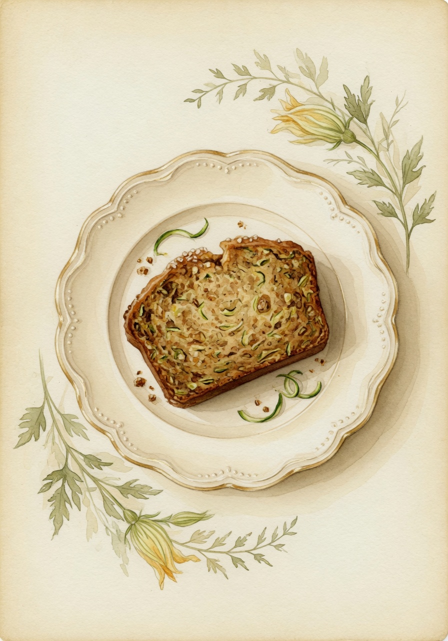 Banana walnut quick bread